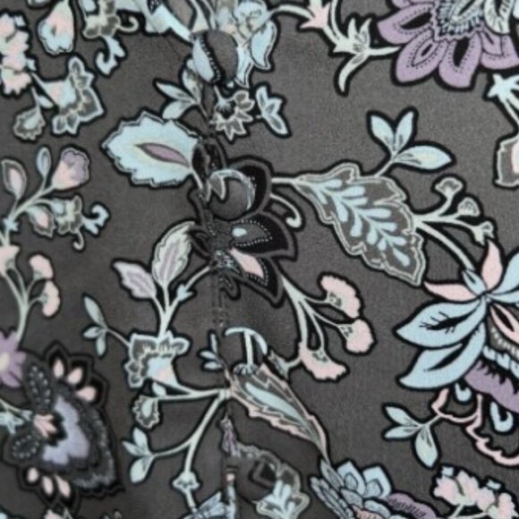 Torrid Plus Harper 1/2 Sleeve Pullover Blouse Floral Boho Work V Neck Size 1X - Picture 7 of 7